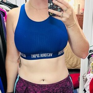 Victoria Sport Blue Sports Bra